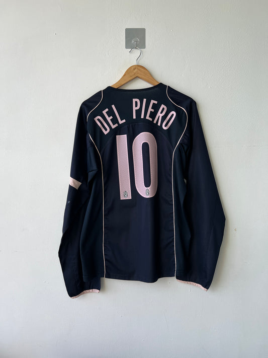 (L) Juventus 2004-05 Away Long Sleeve Shirt Del Piero #10