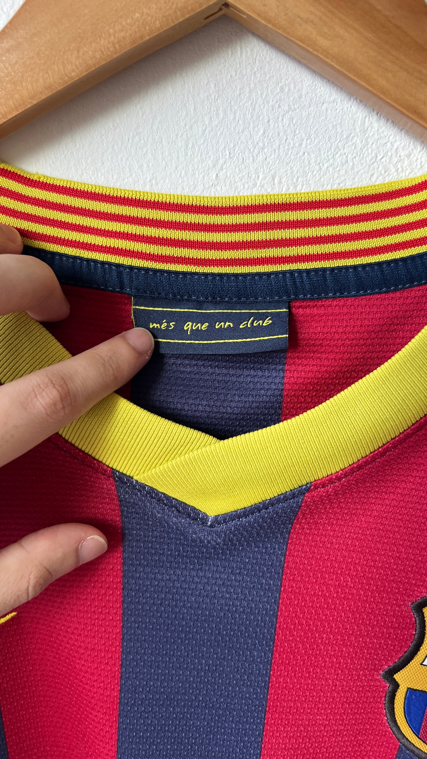 Barcelona 2013-14 Home Shirt Messi #10 (XL)