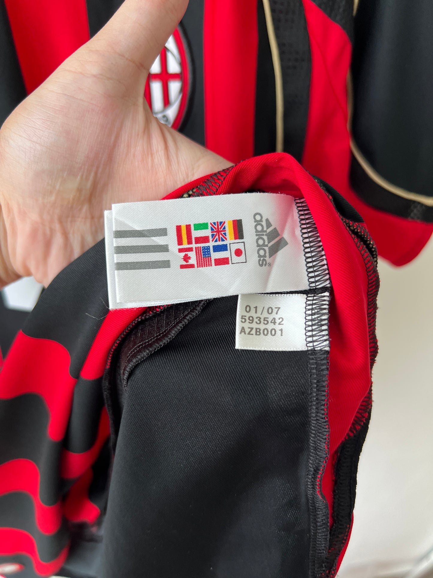 AC Milan 2006-07 Home Shirt Kaka #22 (M)