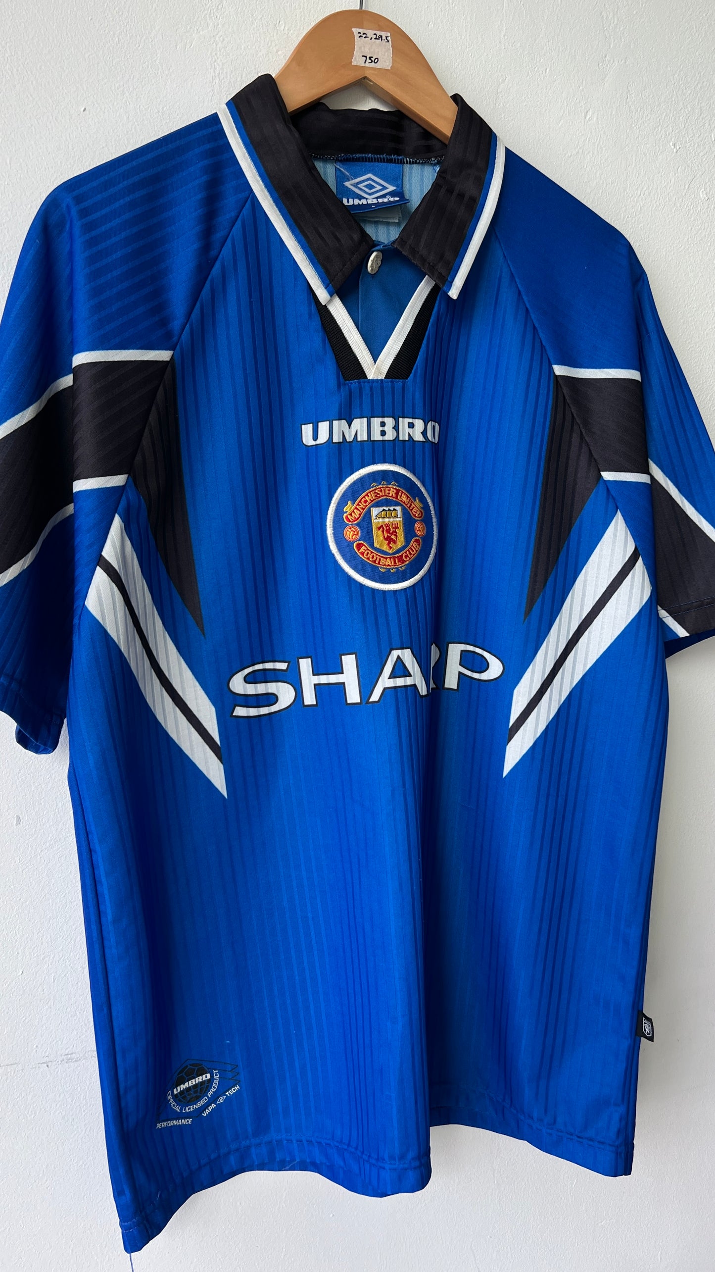 Manchester United 1996-98 Third Shirt Cantona #7 (L)