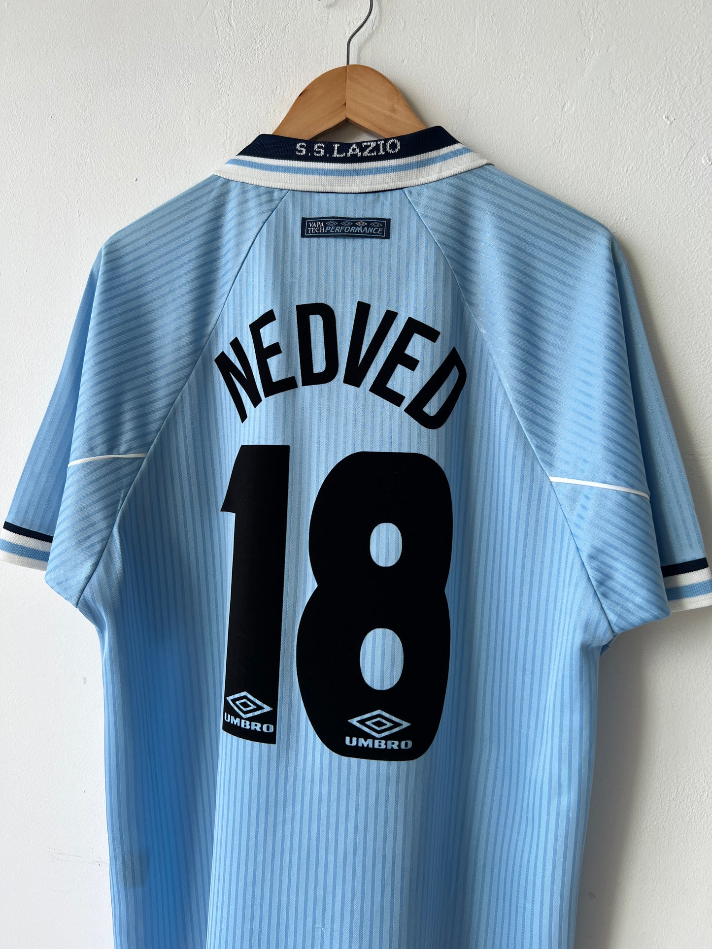 Lazio 1997-98 Home Shirt Nedved #18 (L)