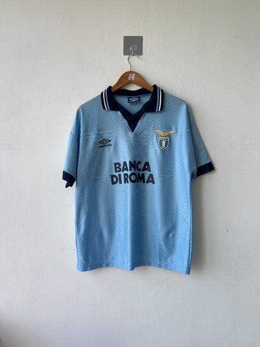(M) Lazio 1995-96 Home Shirt Nesta #13