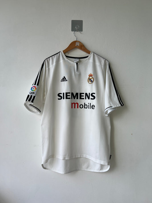 Real Madrid 2003-04 Home Shirt Zidane #5 (L)