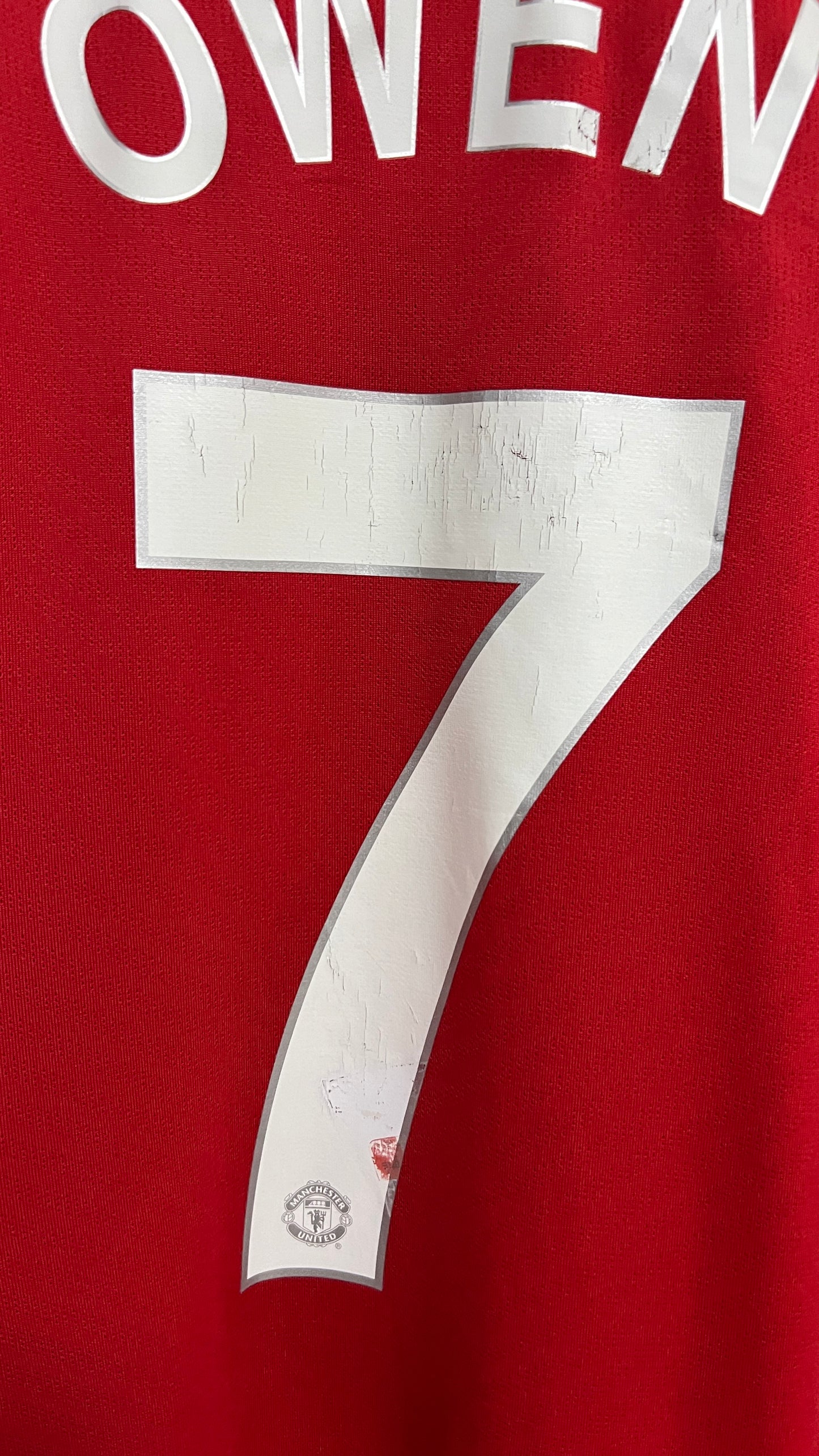 Manchester United 2009-10 Home LS Shirt Owen #7 (Brand New) (L)