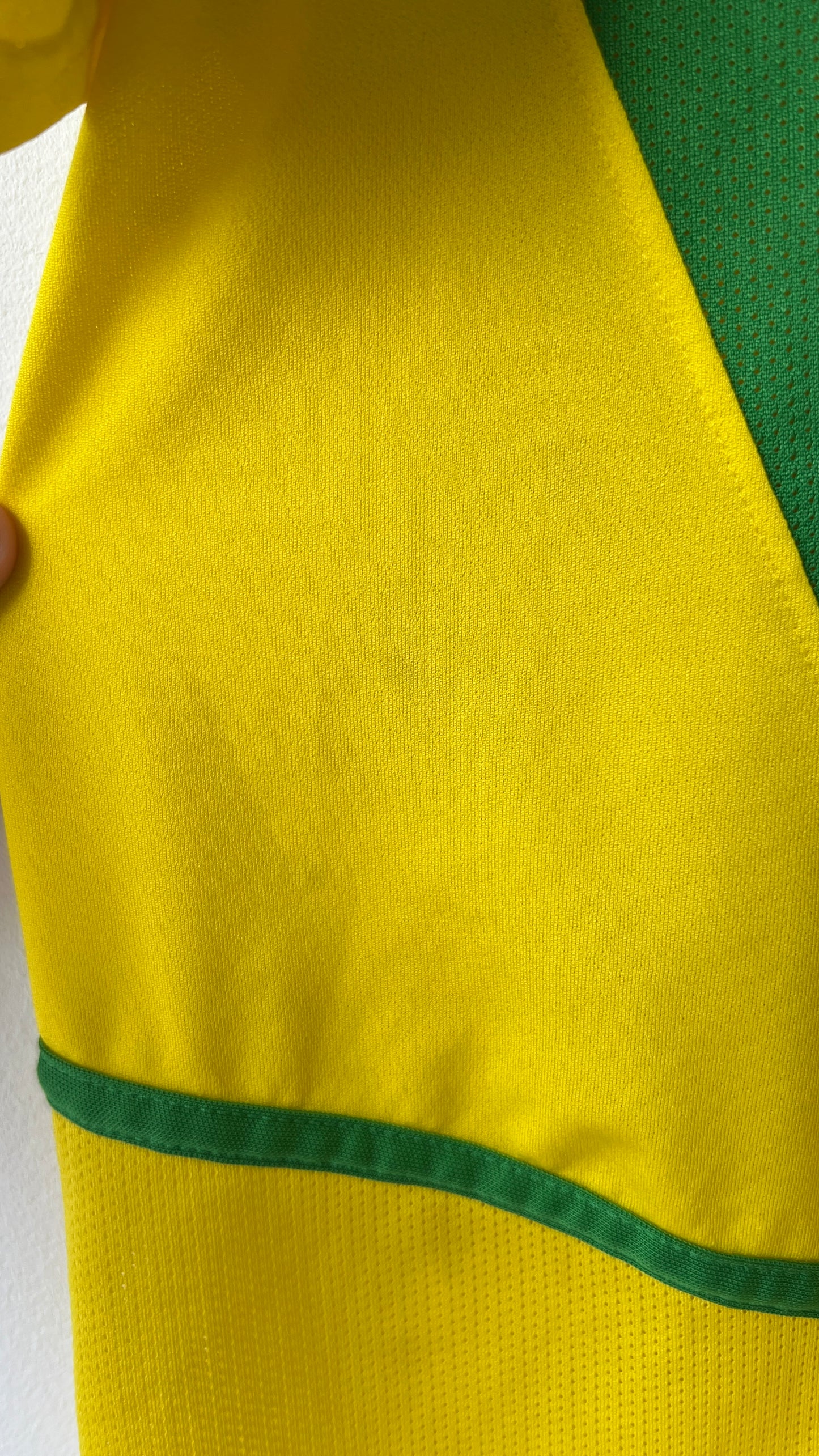 Brazil 2002-04 Home Shirt Ronaldo #9 (L)