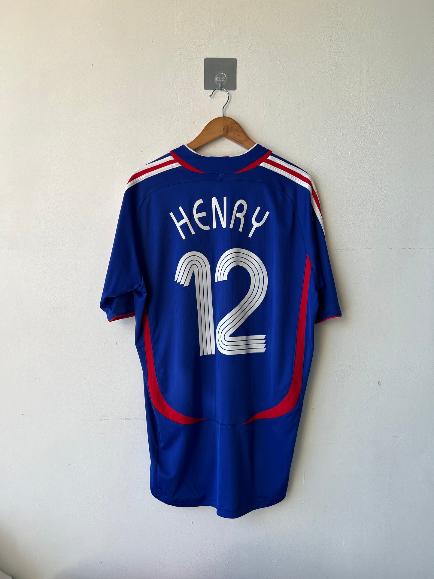 France 2006-07 Home Shirt Henry #12 (XL)