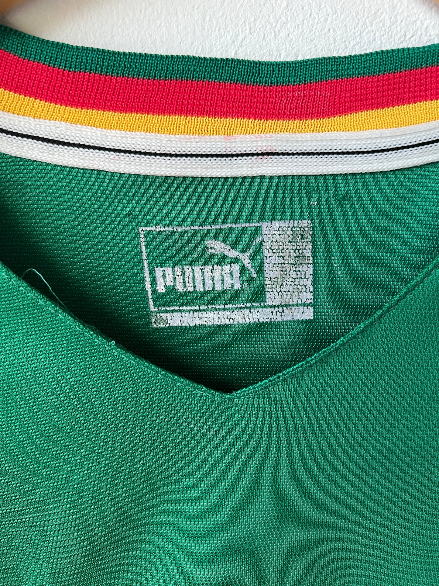 Cameroon 2002-03 Home Shirt Eto'o #9 (L fits M)