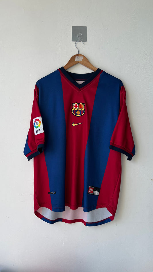 Barcelona 1998-99 Home Shirt Guardiola #4 (L)