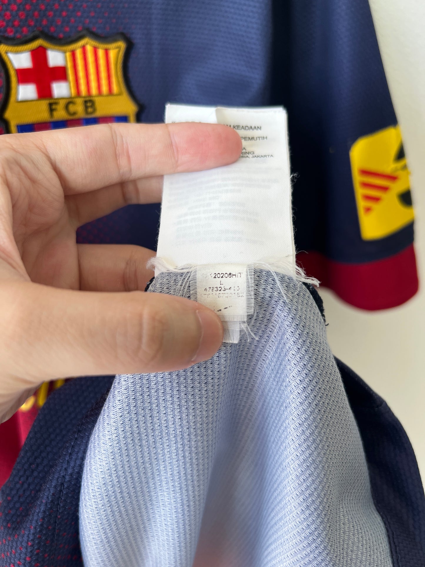 Barcelona 2012-13 Home Shirt Messi #10 (L)