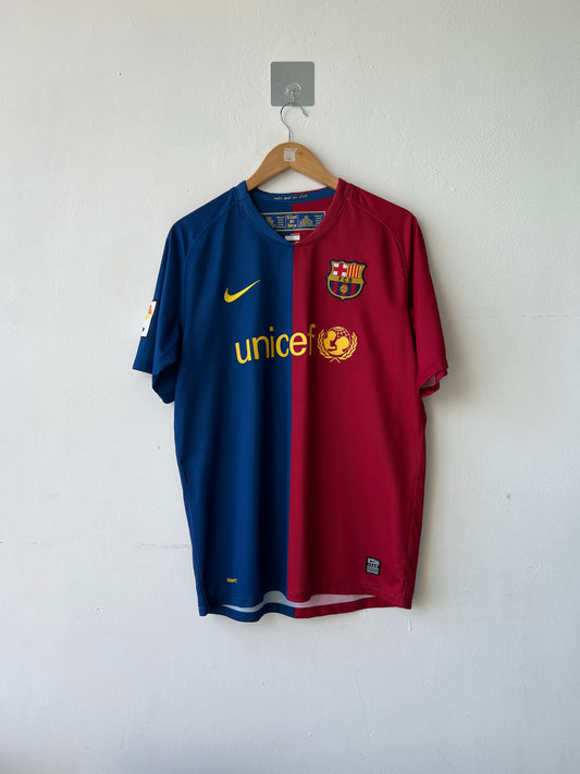 (M) Barcelona 2008-09 Home Shirt Messi #10