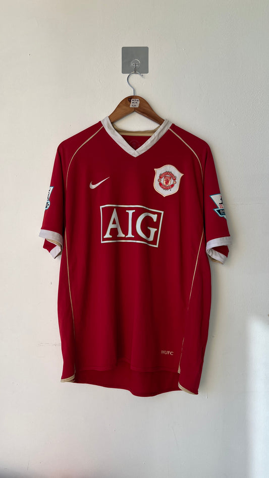 Manchester United 2006-07 Home Shirt Ronaldo #7 (L)