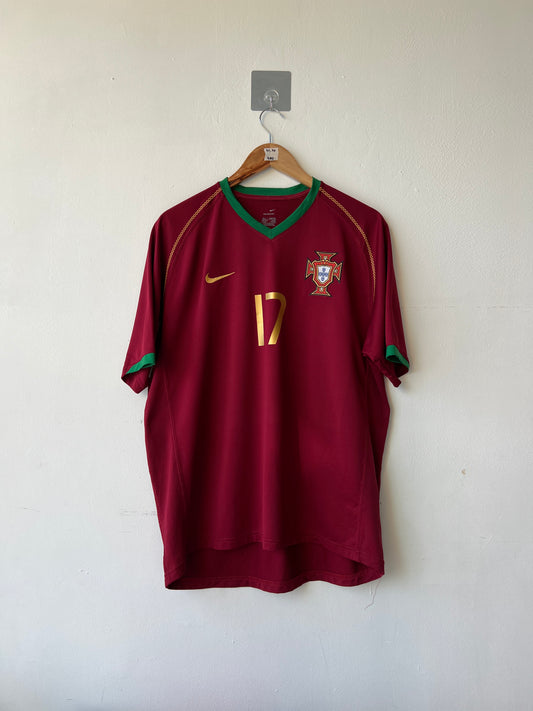 Portugal 2006-08 Home Shirt C. Ronaldo #17 (L)
