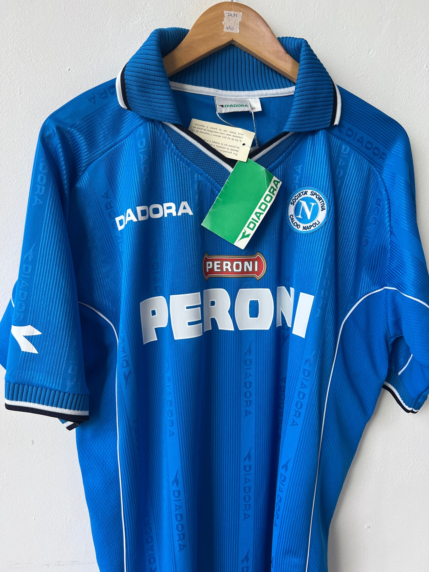 (XL) Napoli 2000-01 Home Shirt (NEW)