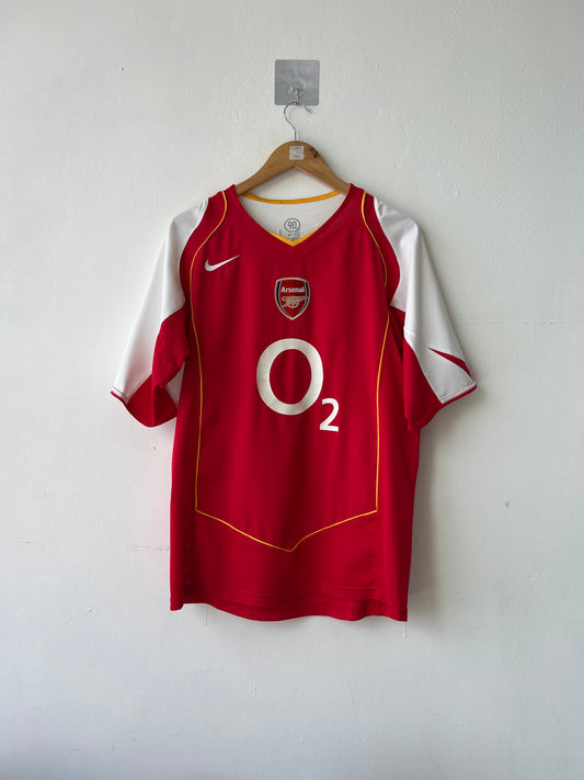 (M) Arsenal 2004-05 Home Shirt Henry #14
