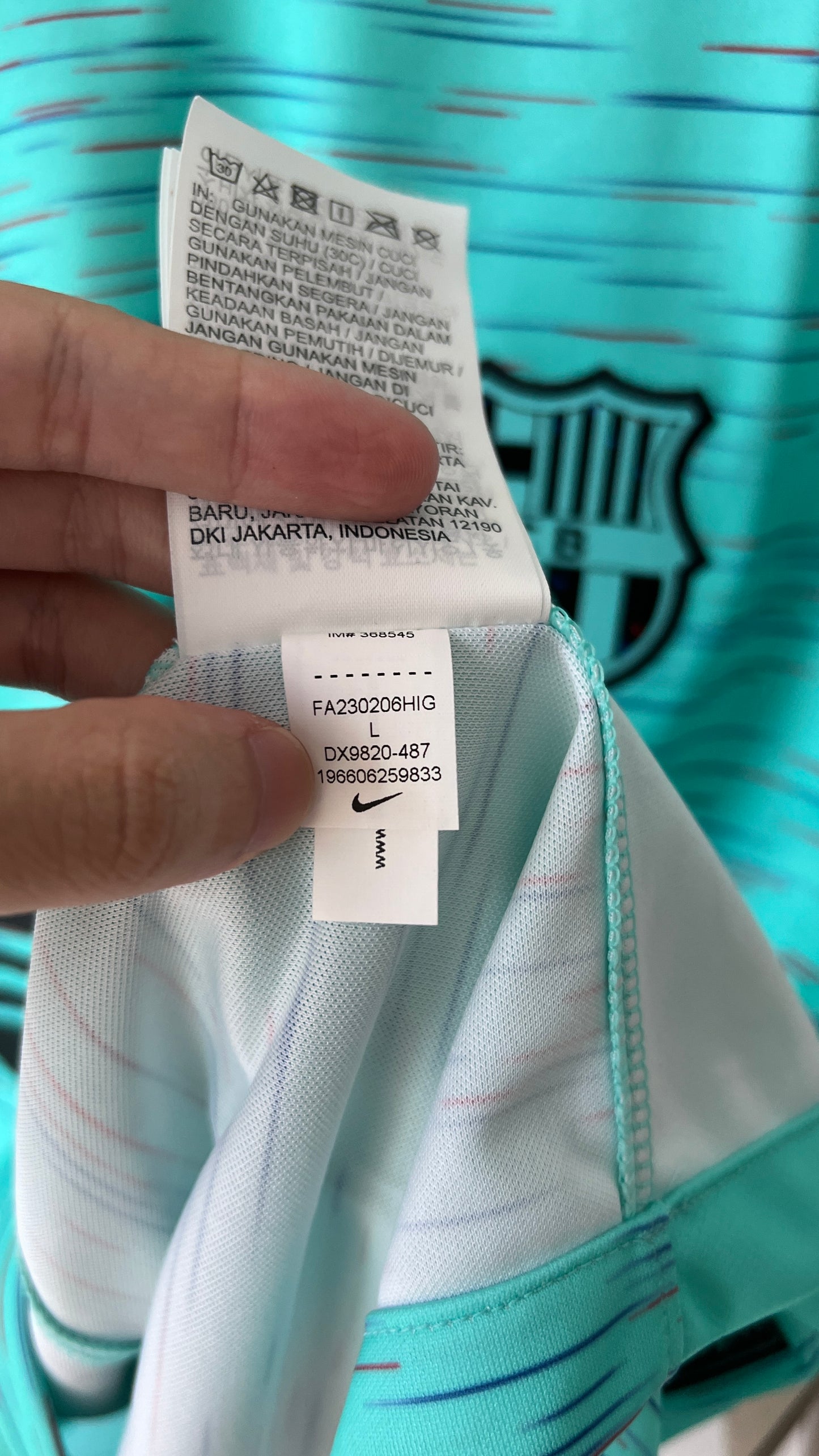 Barcelona 2023-24 Third Shirt Lamine Yamal #27 (L) (Brand New)