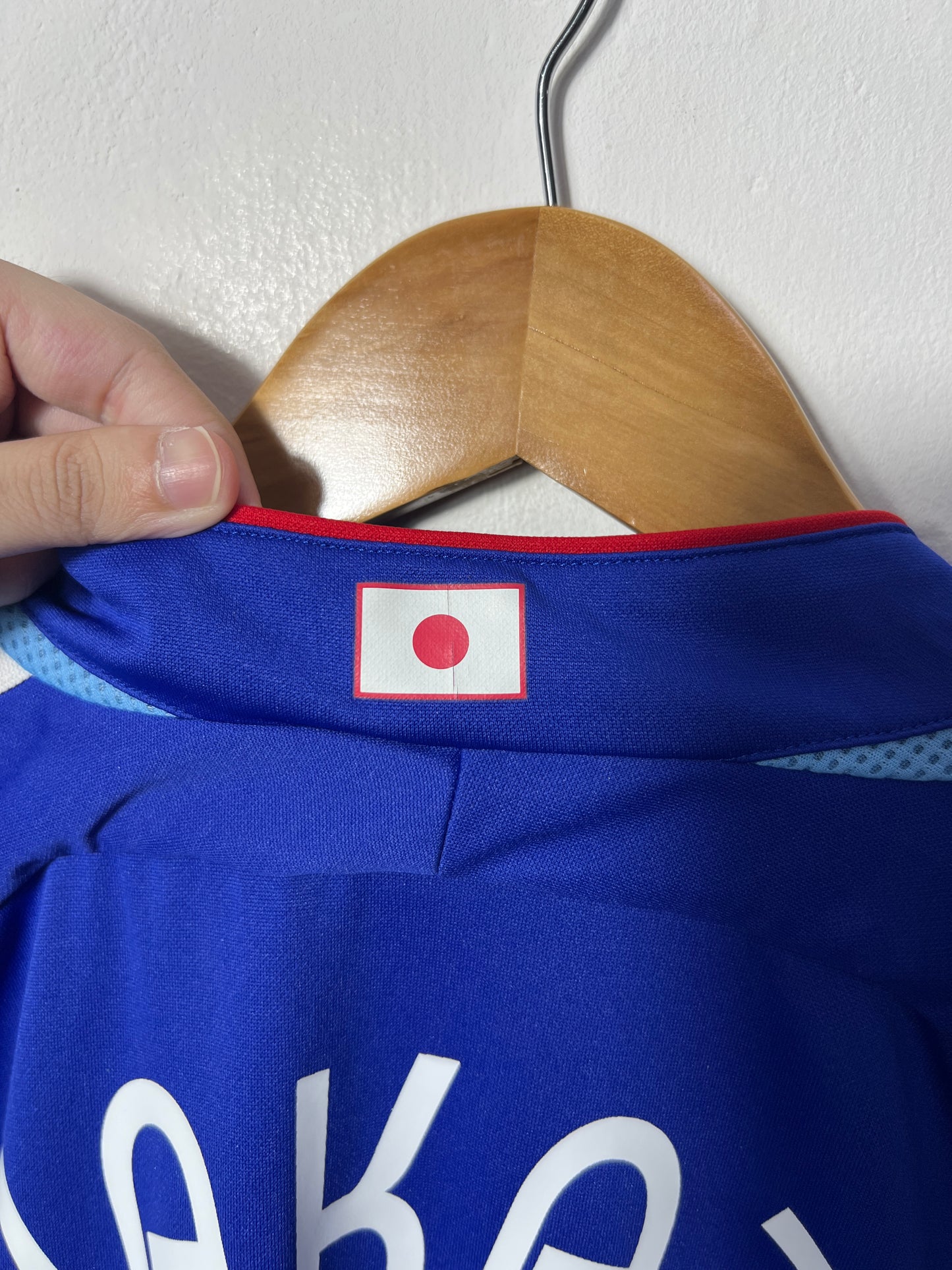 (M fits L) Japan 2006-08 Home Shirt Nakata #7