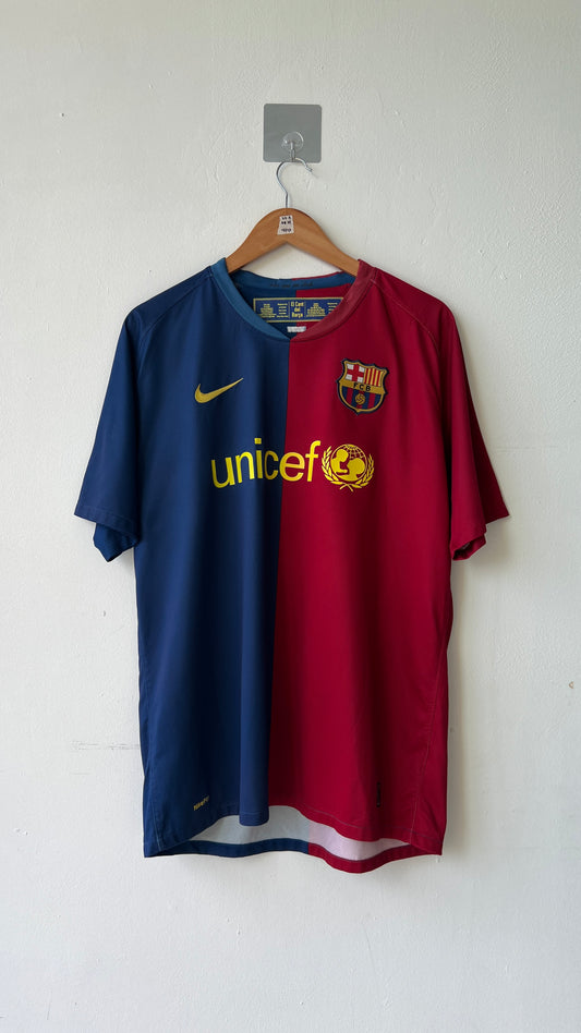 Barcelona 2008-09 Home Shirt Henry #14 (L)