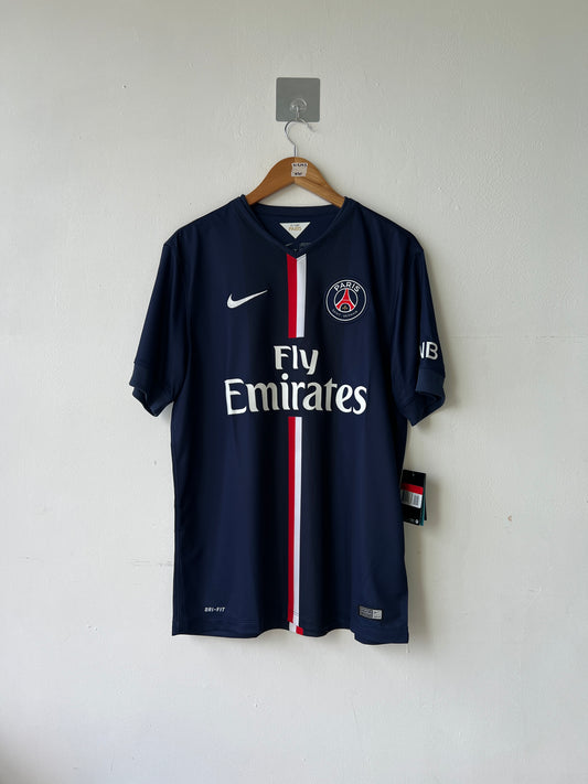 PSG 2014-15 Home Shirt Ibrahimovic #10 (NEW) (L)