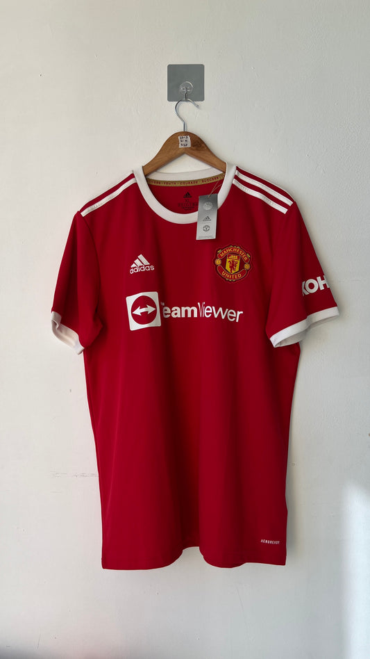 Manchester United 2021-22 Home Shirt Ronaldo #7 (XL) (Brand New)