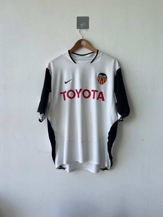 (L) Valencia 2003-04 Home Shirt Aimar #21