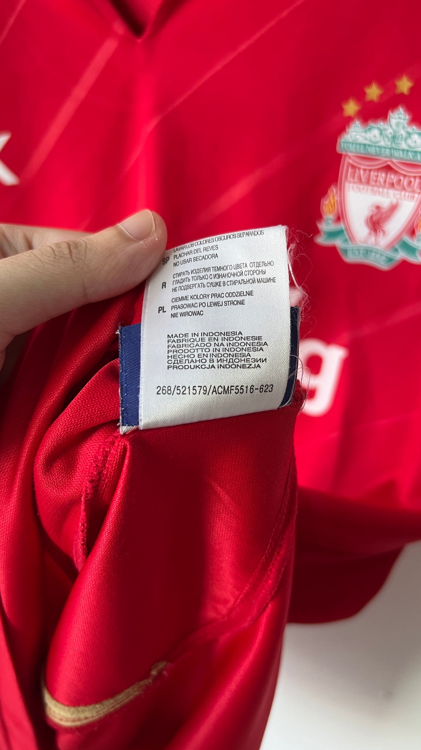 Liverpool 2005-06 CL Home Shirt Gerrard #8 (M)