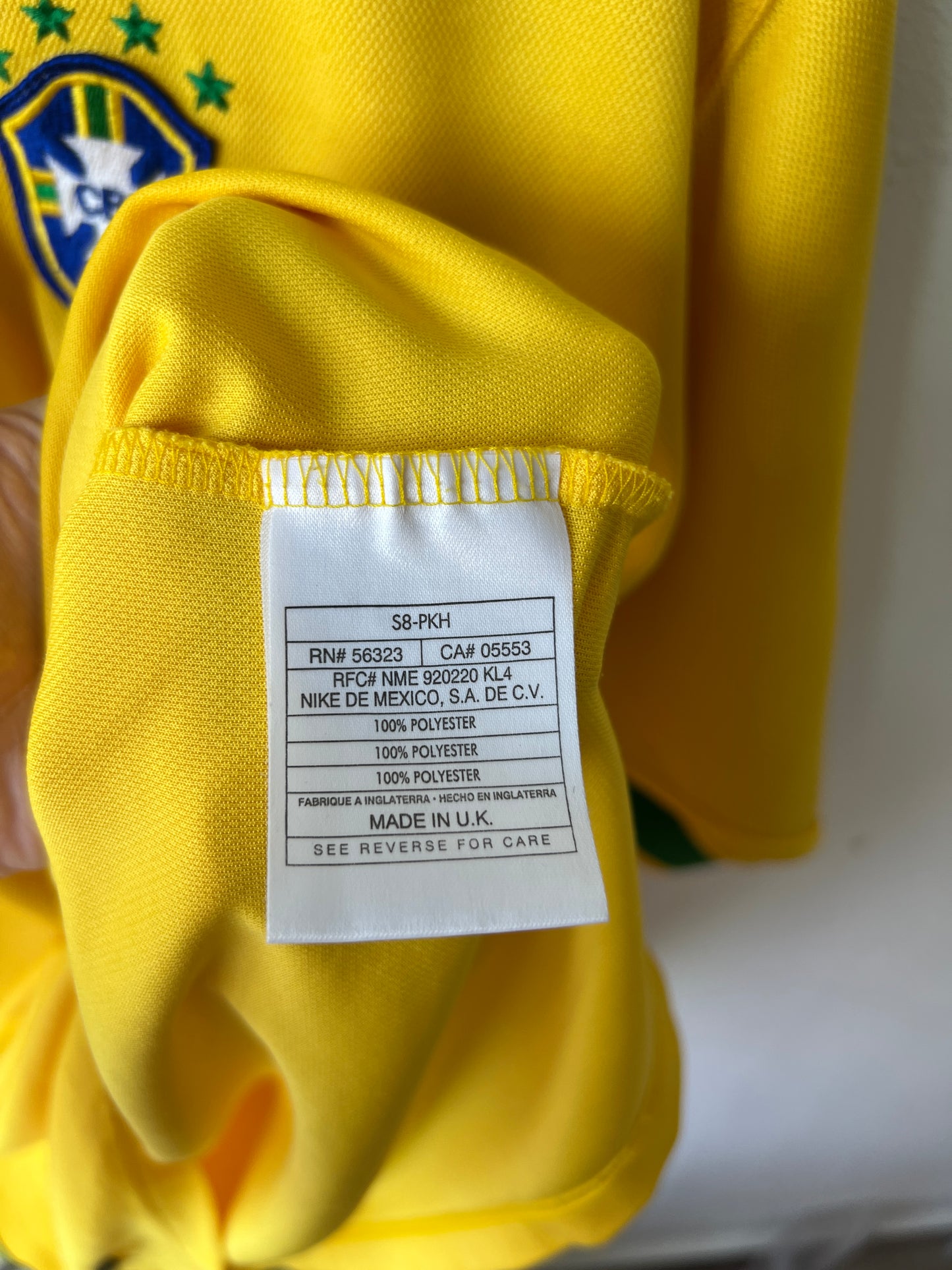 Brazil 1998-00 Home Shirt Ronaldo #9 (XL)