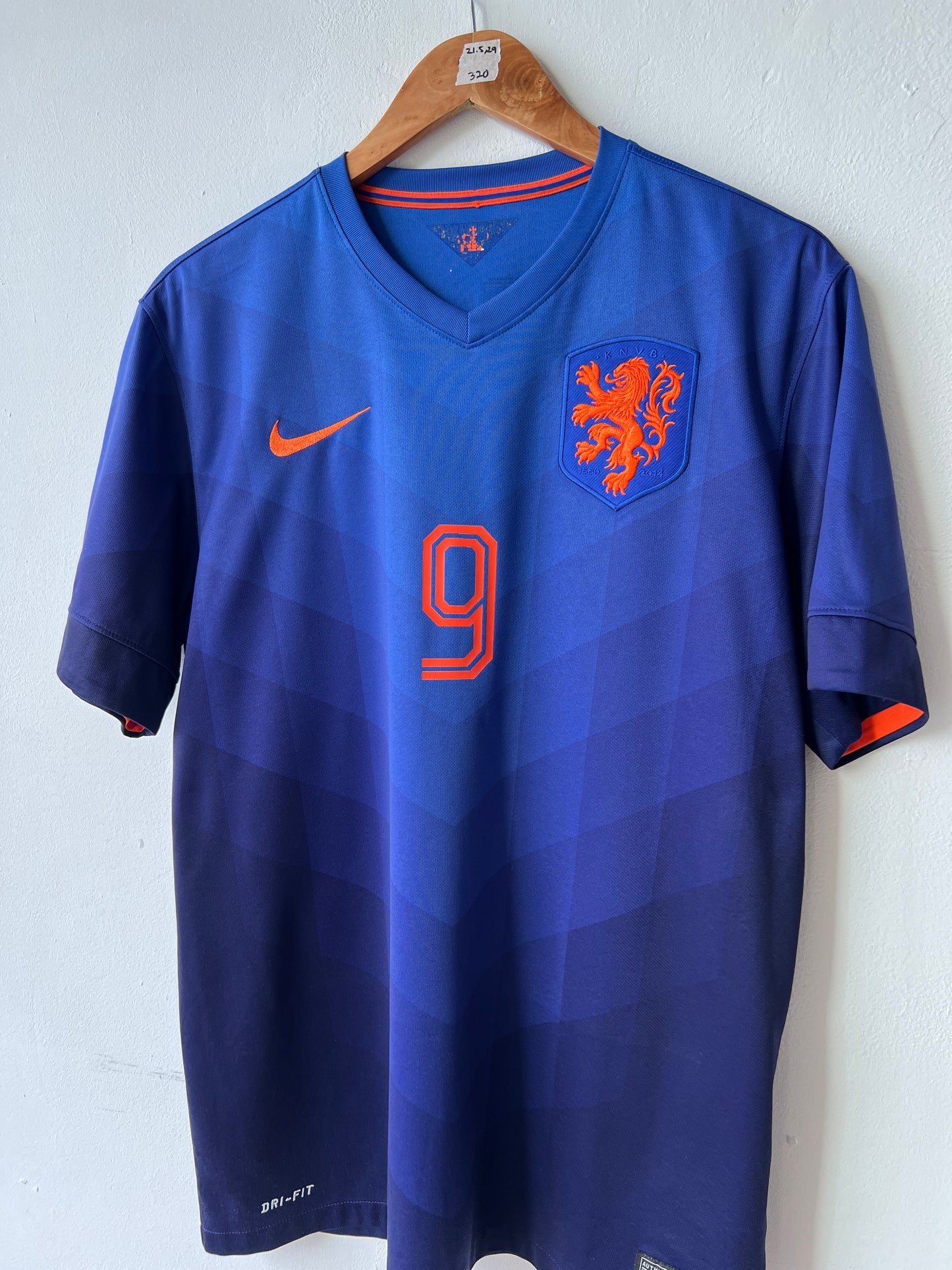Netherlands 2014-15 Away Shirt v. Persie #9 (L)