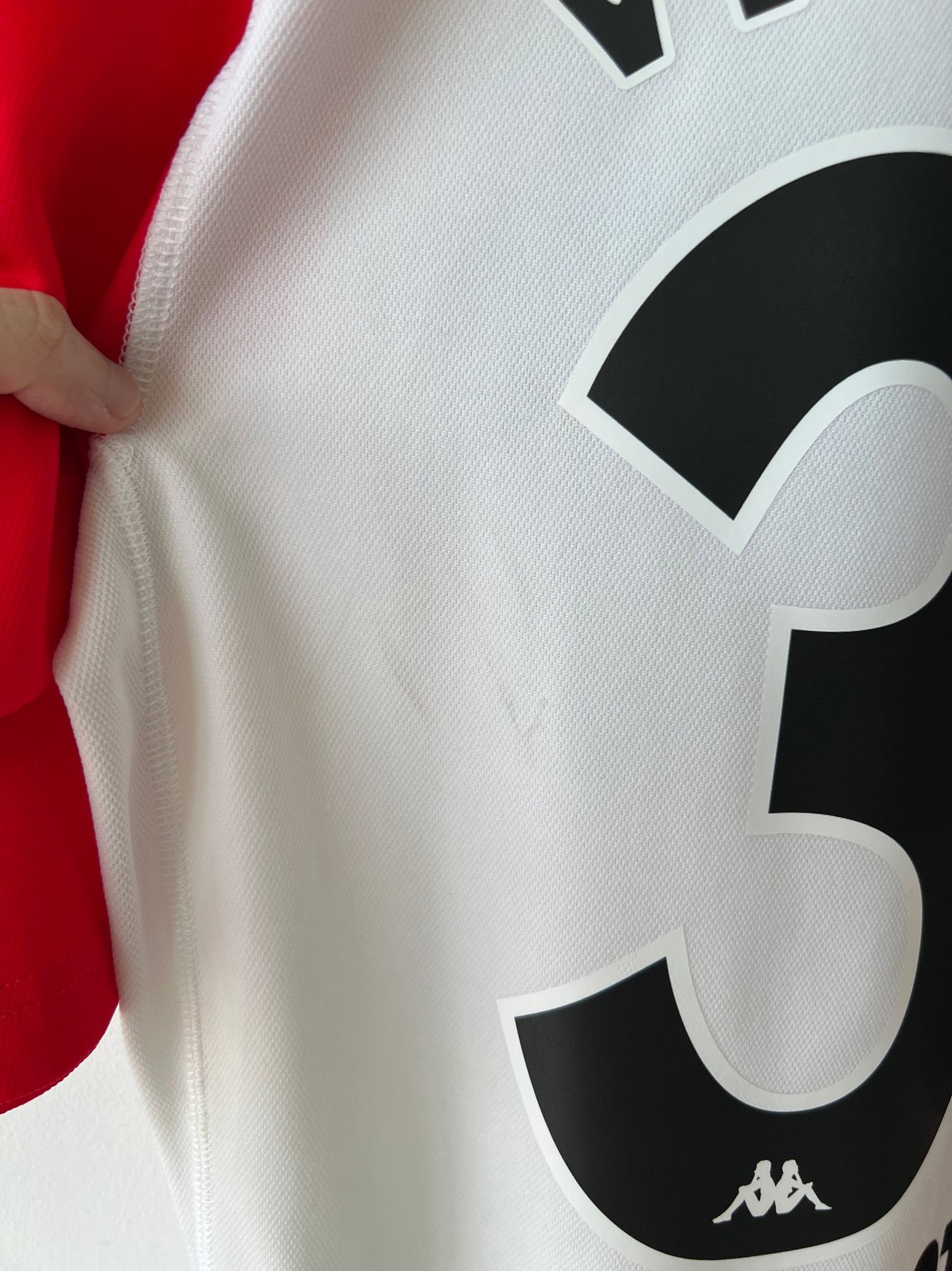 (L fits M) Feyenoord 2003-04 Home Shirt v.Persie #32