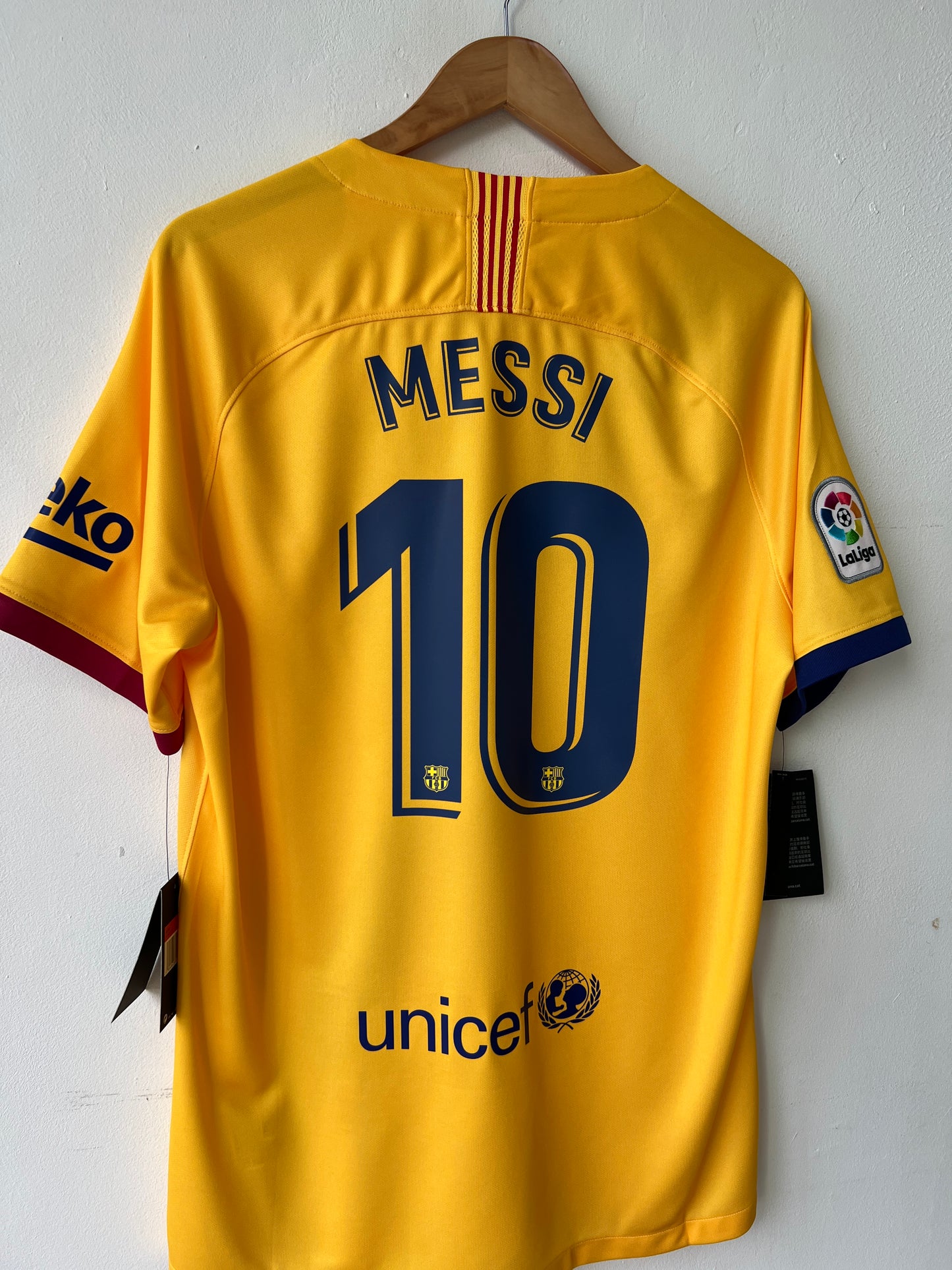 (L) Barcelona 2019-20 Away Shirt Messi #10 (NEW)