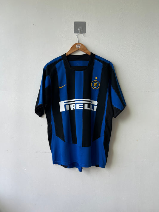 (M) Inter Milan 2003-04 Home Shirt F. Cannavaro #17