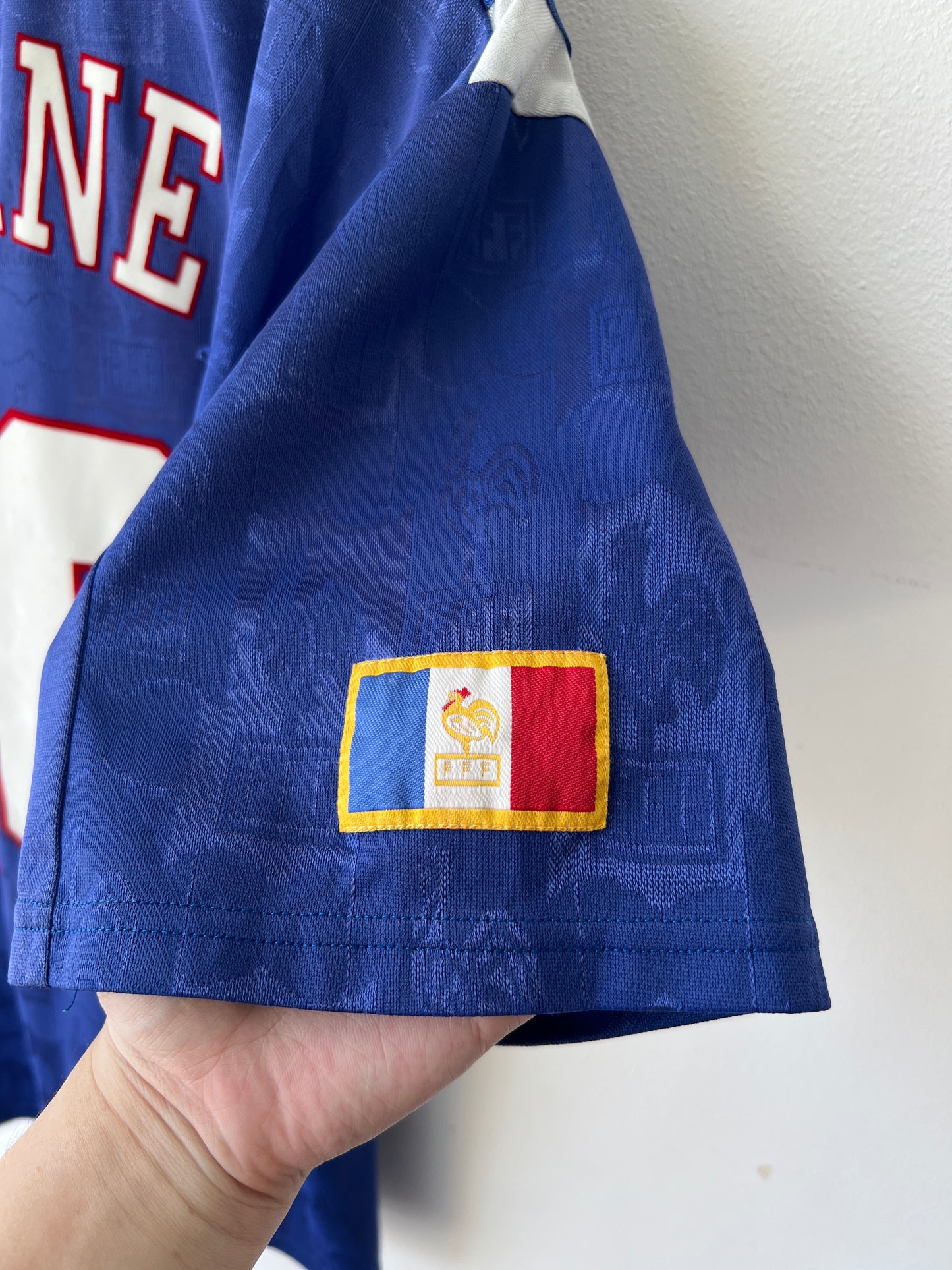 (L) France 1996-98 Home Shirt Zidane #10