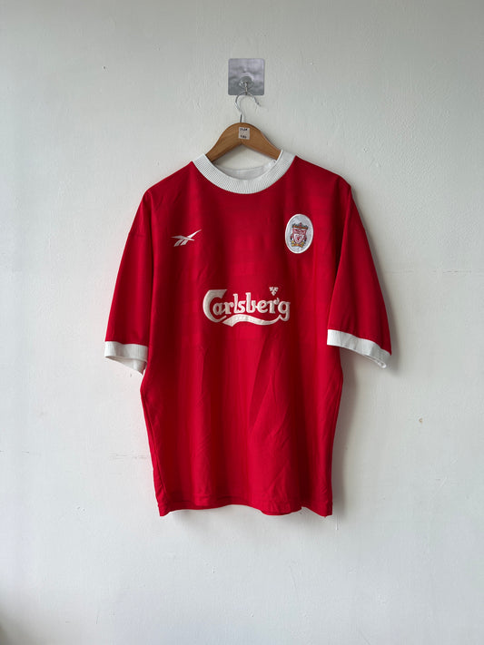 (L) Liverpool 1998-00 Home Shirt Gerrard #28