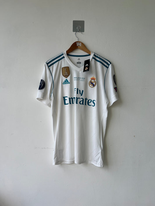 Real Madrid 2017-18 Home UCL MDT Shirt Ronaldo #7 (NEW) (M)