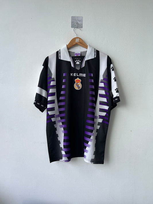 (L) Real Madrid 1997-98 Third Shirt Raul #7 (Sponsorless)