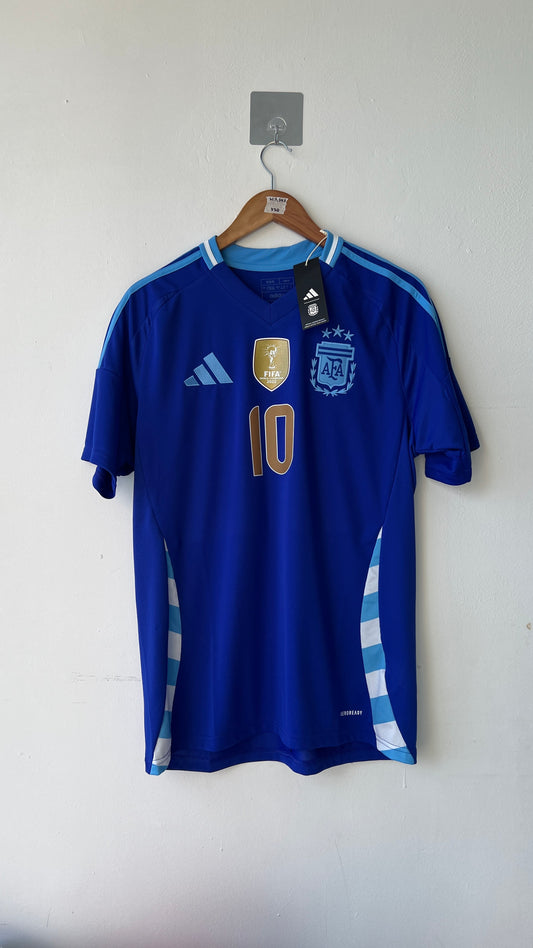 Argentina 2024-25 Away Shirt Messi #10 (L) (Brand New)