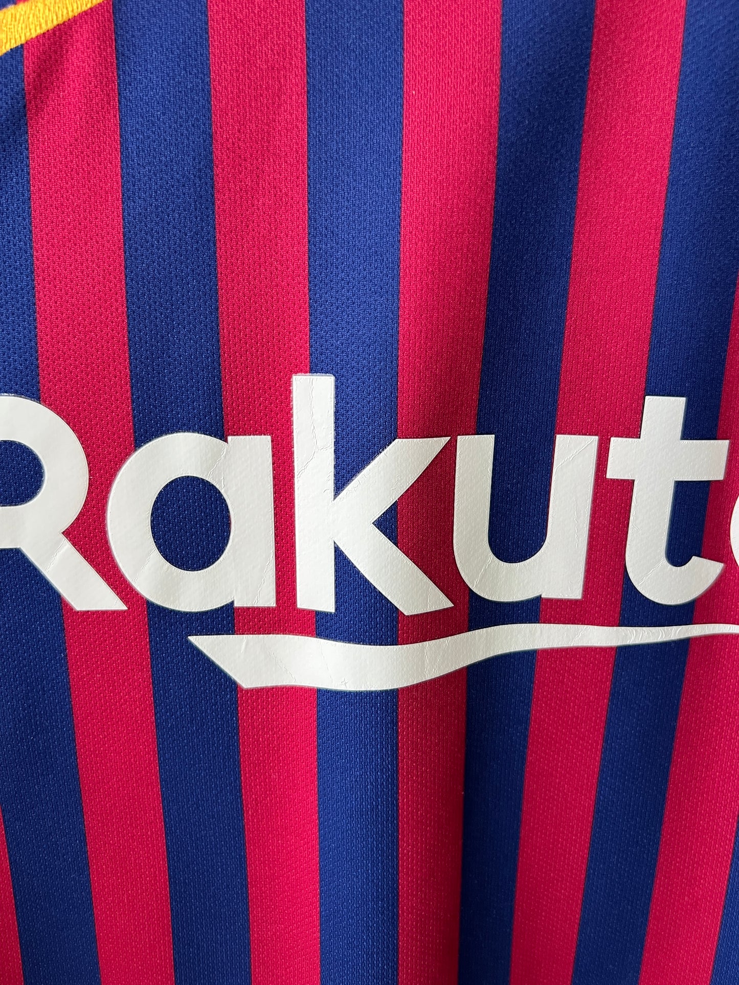 (L) Barcelona 2018-19 Home Shirt Messi #10