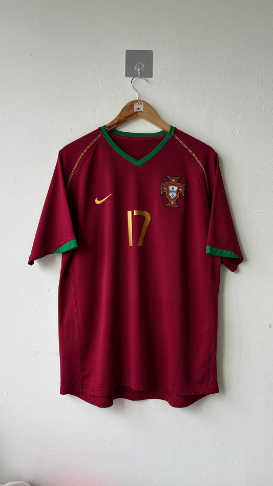 Portugal 2006-08 Home Shirt C. Ronaldo #17 (L)