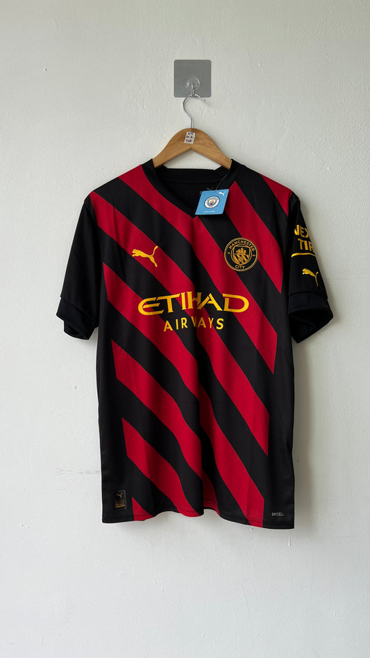 Manchester City 2022-23 Away Haaland #9 (L) (Brand New)