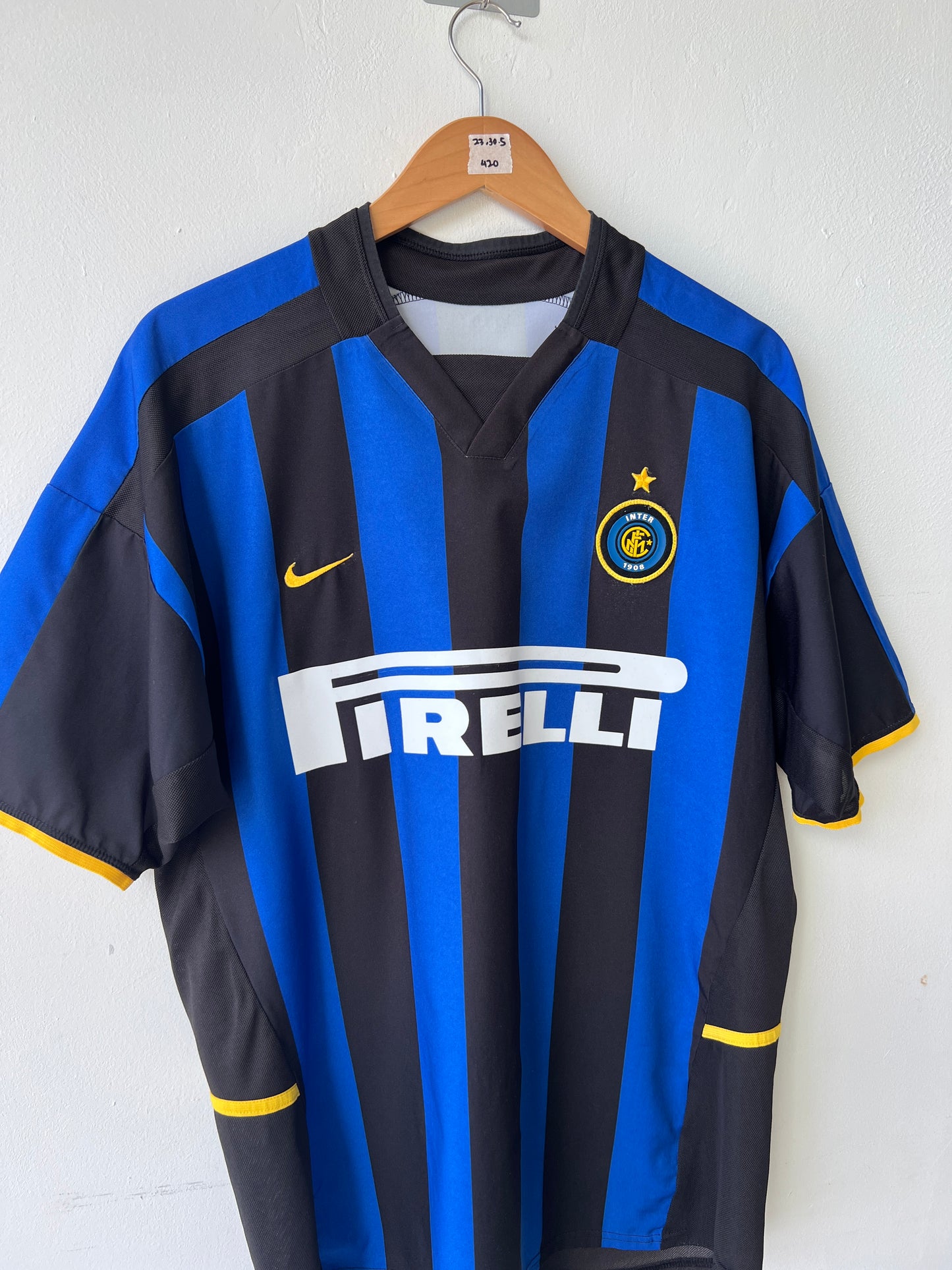 Inter Milan 2002-03 Home Shirt Batistuta #19 (L)