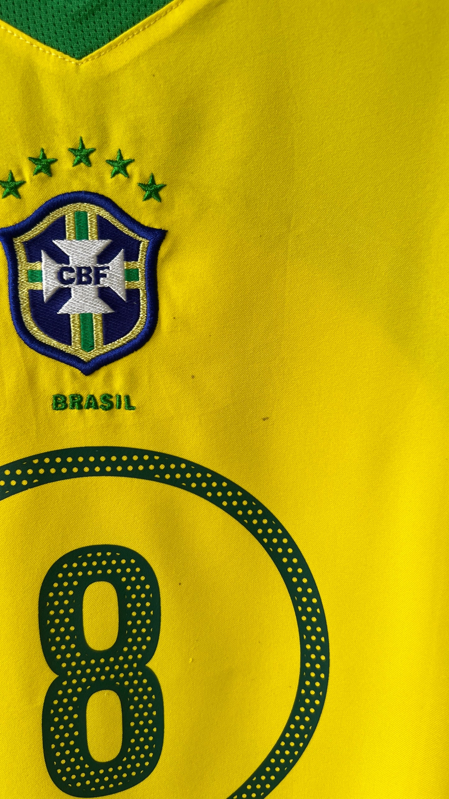 Brazil 2004-06 Home Shirt Kaka #8 (S/M)