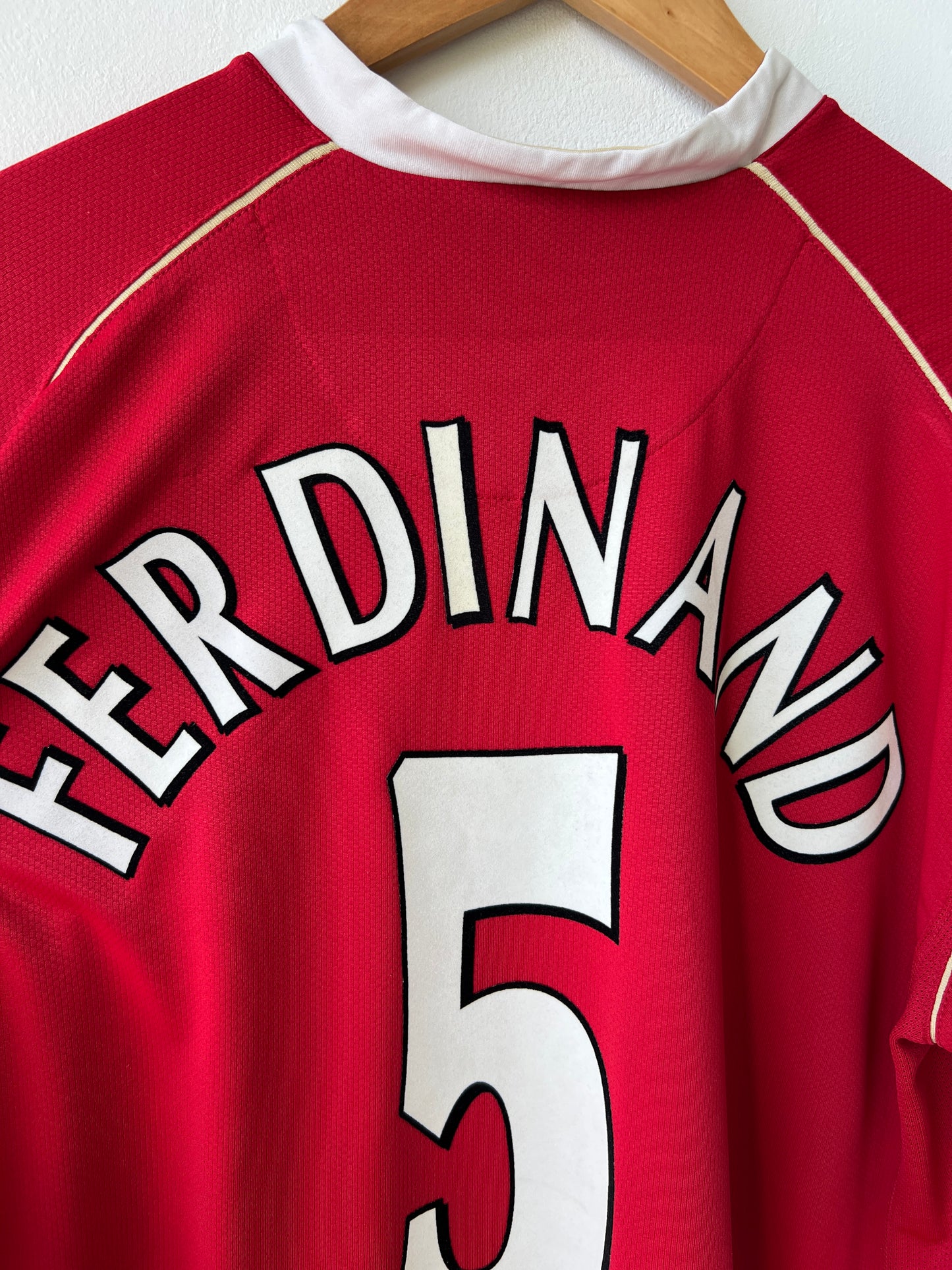 (L) Manchester United 2006-07 Home Shirt Ferdinand #5