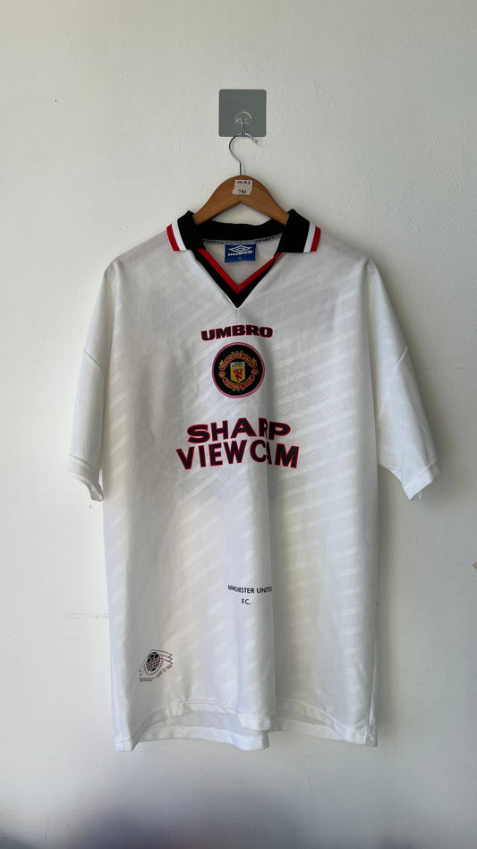 Manchester United 1996-97 Away Shirt Beckham #10 (XL)