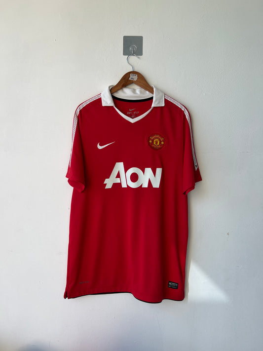 Manchester United 2010-11 Home Shirt Rooney #10 (L)