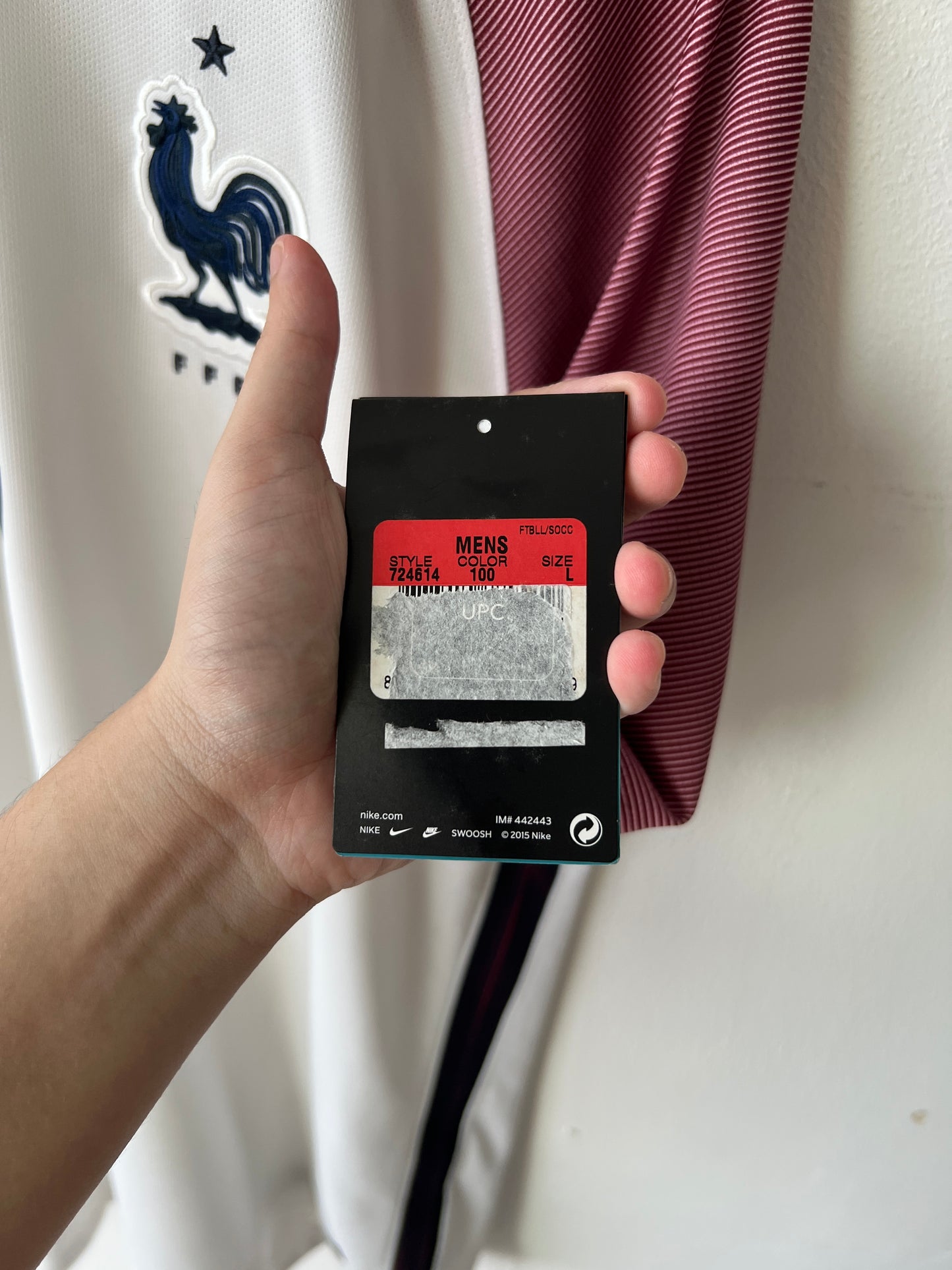 France 2016-17 Away Shirt Pogba #19 (NEW) (L)