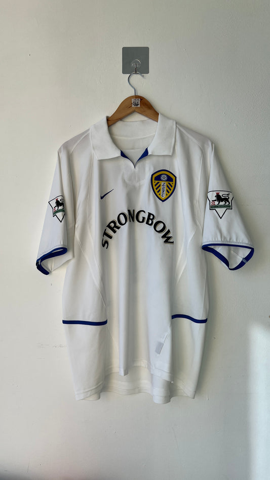 Leeds United 2003-04 Home Shirt Smith #17 (L)