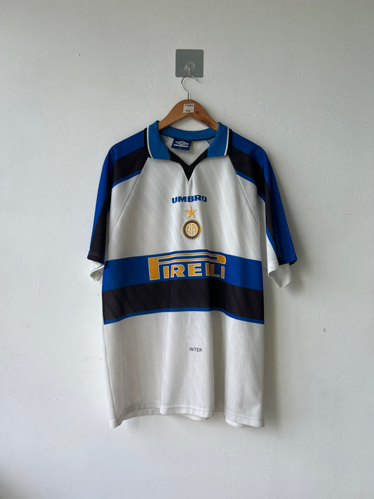 Inter Milan 1996-97 Away Shirt Zamorano #9 (XL)