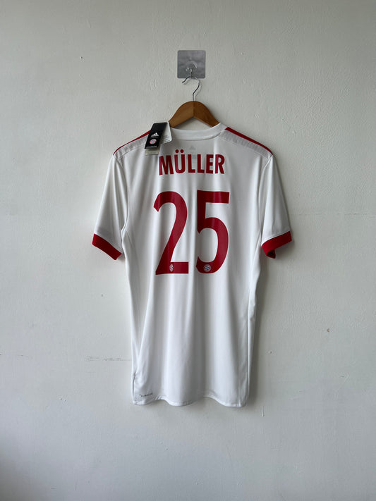 (M) Bayern Munich 2017-18 European Third Shirt Muller #25 (NEW)