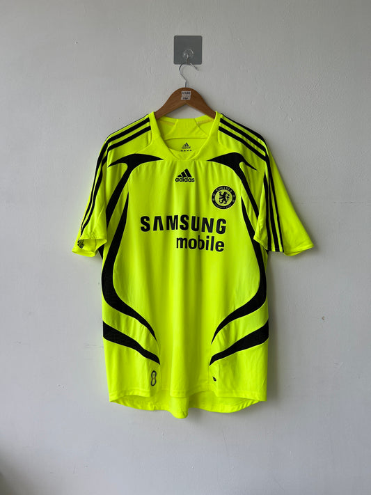 (L) Chelsea 2007-08 Away Shirt Drogba #11