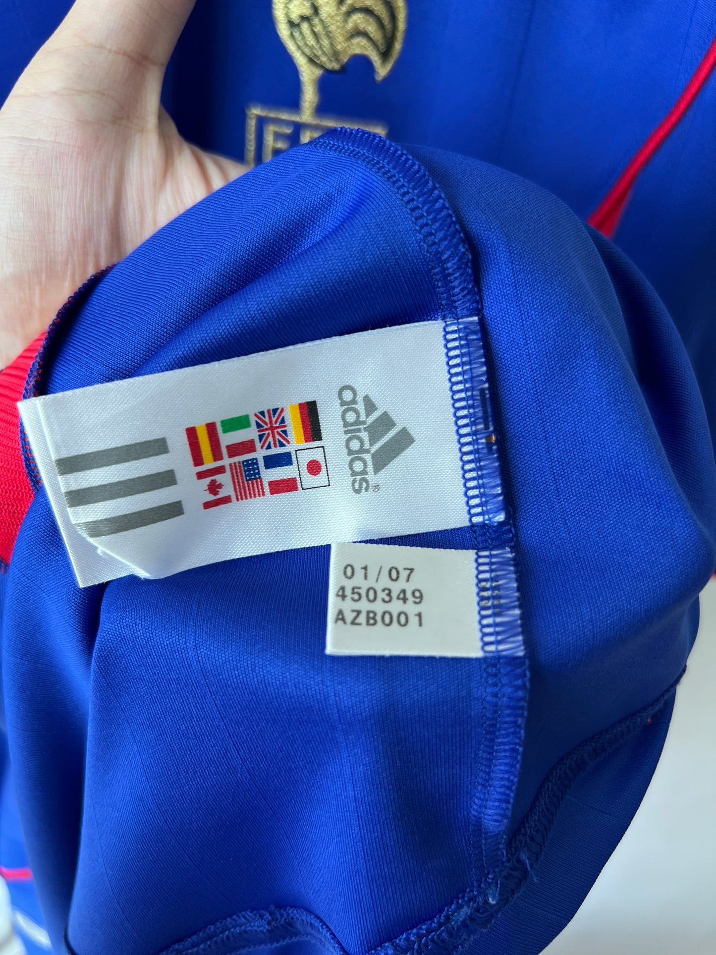 France 2006-07 Home Shirt Henry #12 (XL)