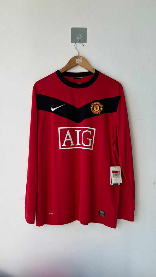 Manchester United 2009-10 Home LS Shirt Owen #7 (Brand New) (L)